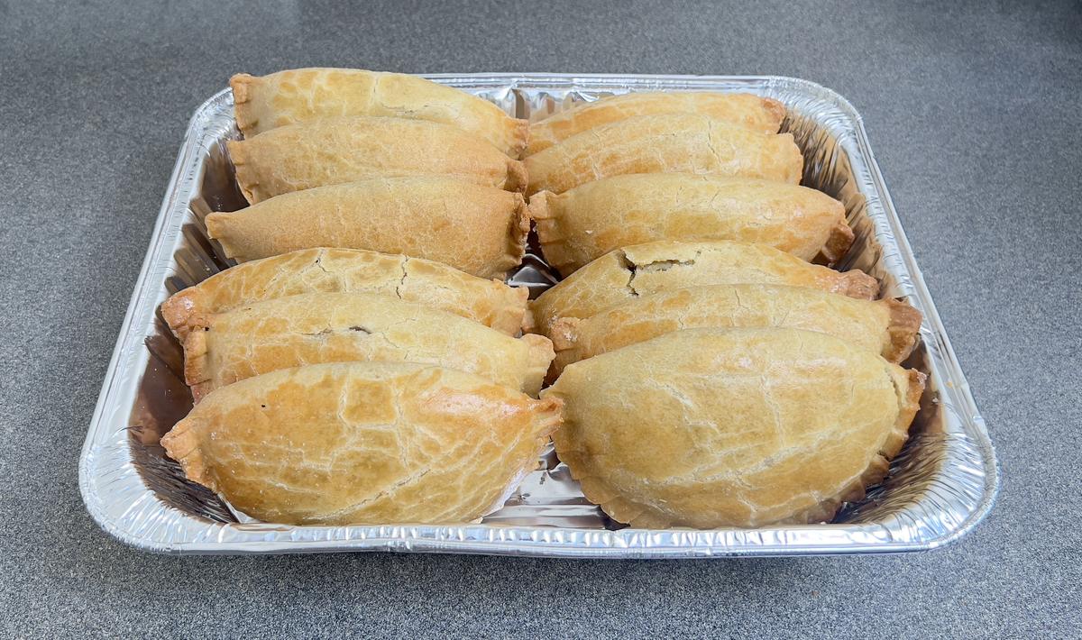 Individual pastry boxes prepared for a large event