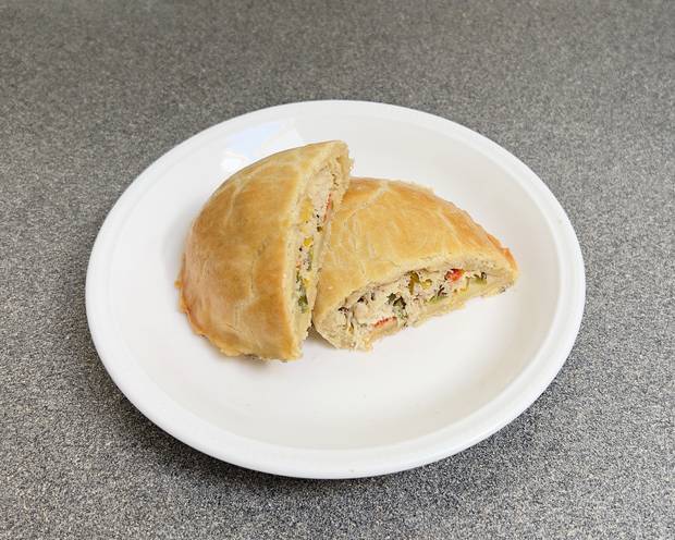 Turkey pies by the tray